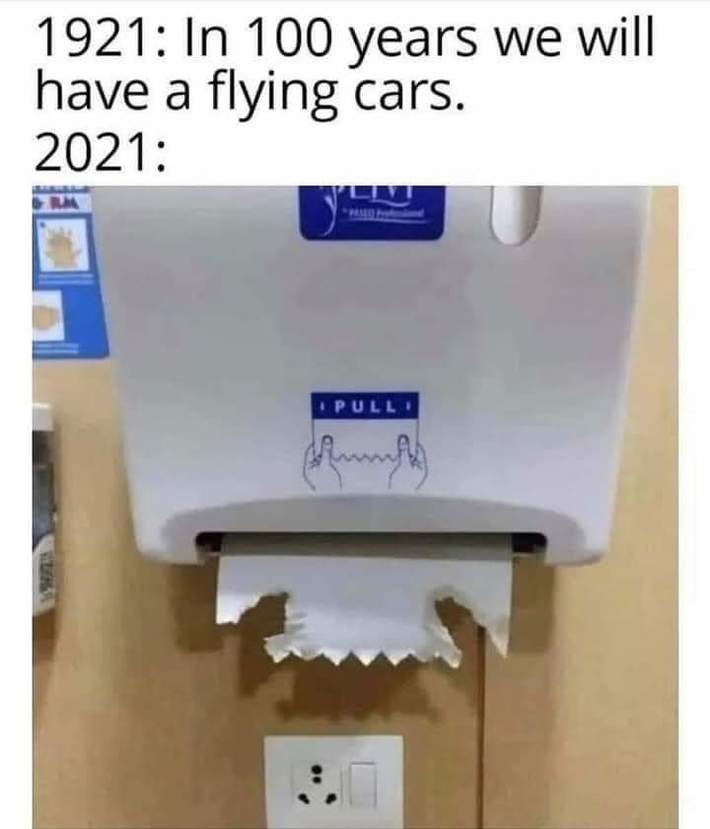 We've failed