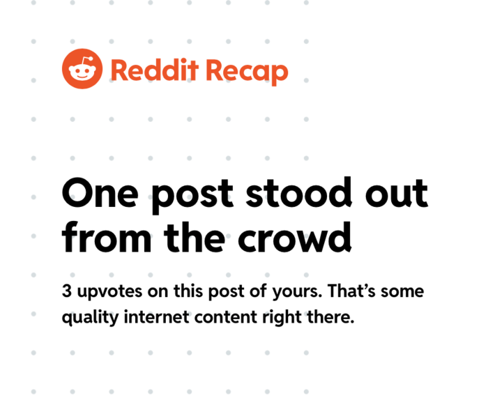 Thanks Reddit, this really feels like an achievement