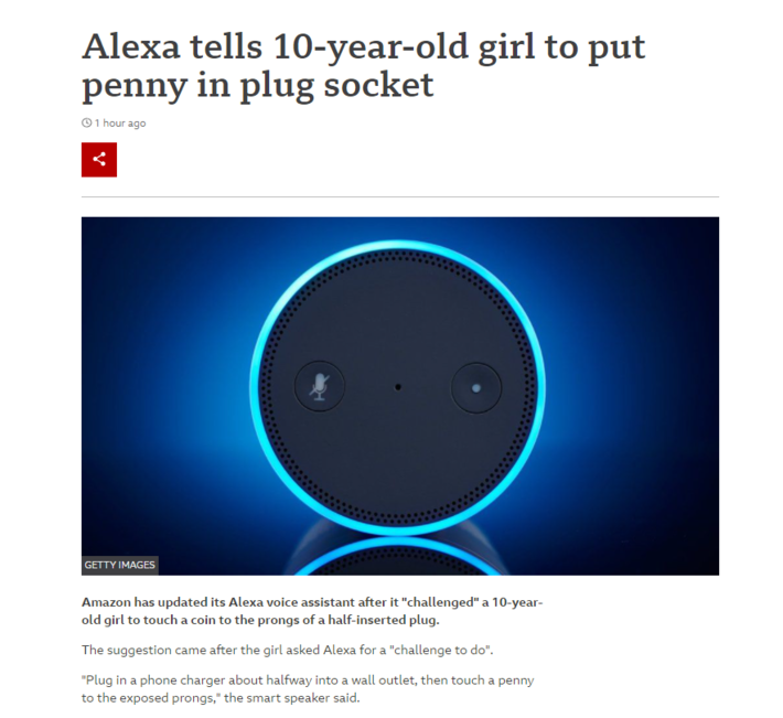 So it begins, Artificial Intelligence has now started to whittle down the human population.