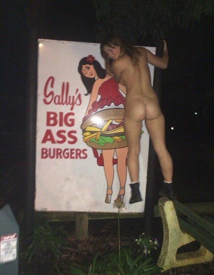 A bit in the nose or butt