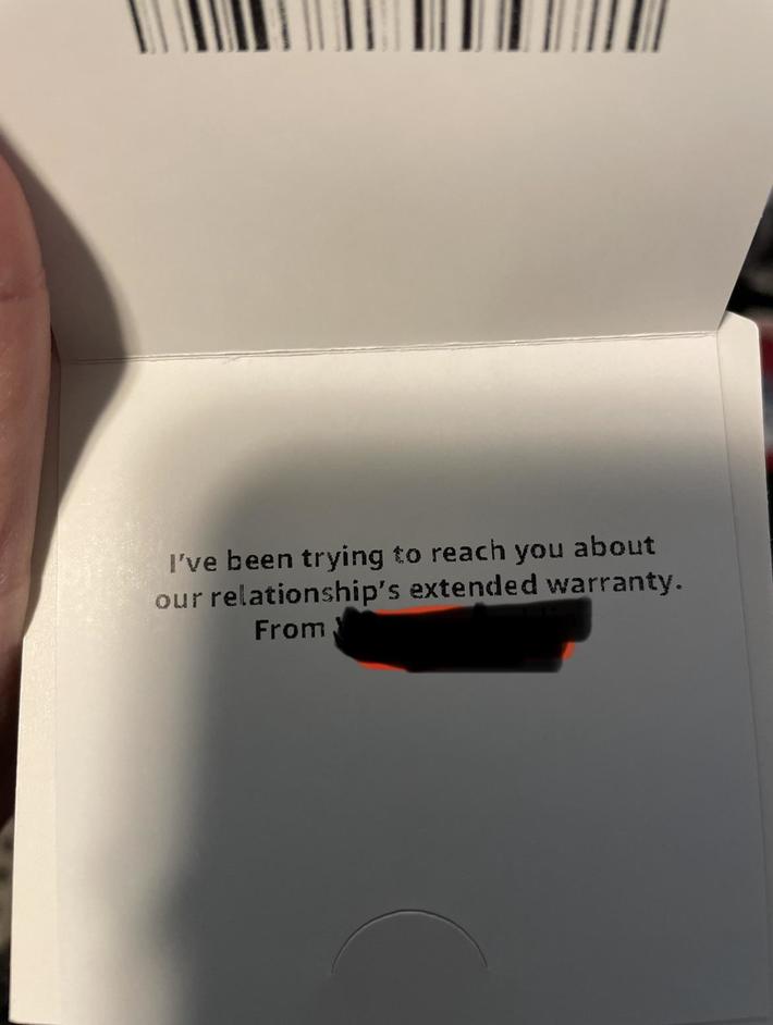 My girlfriend and I fought and didn’t talk for 3 days so I sent her an Amazon gift with this as the message.