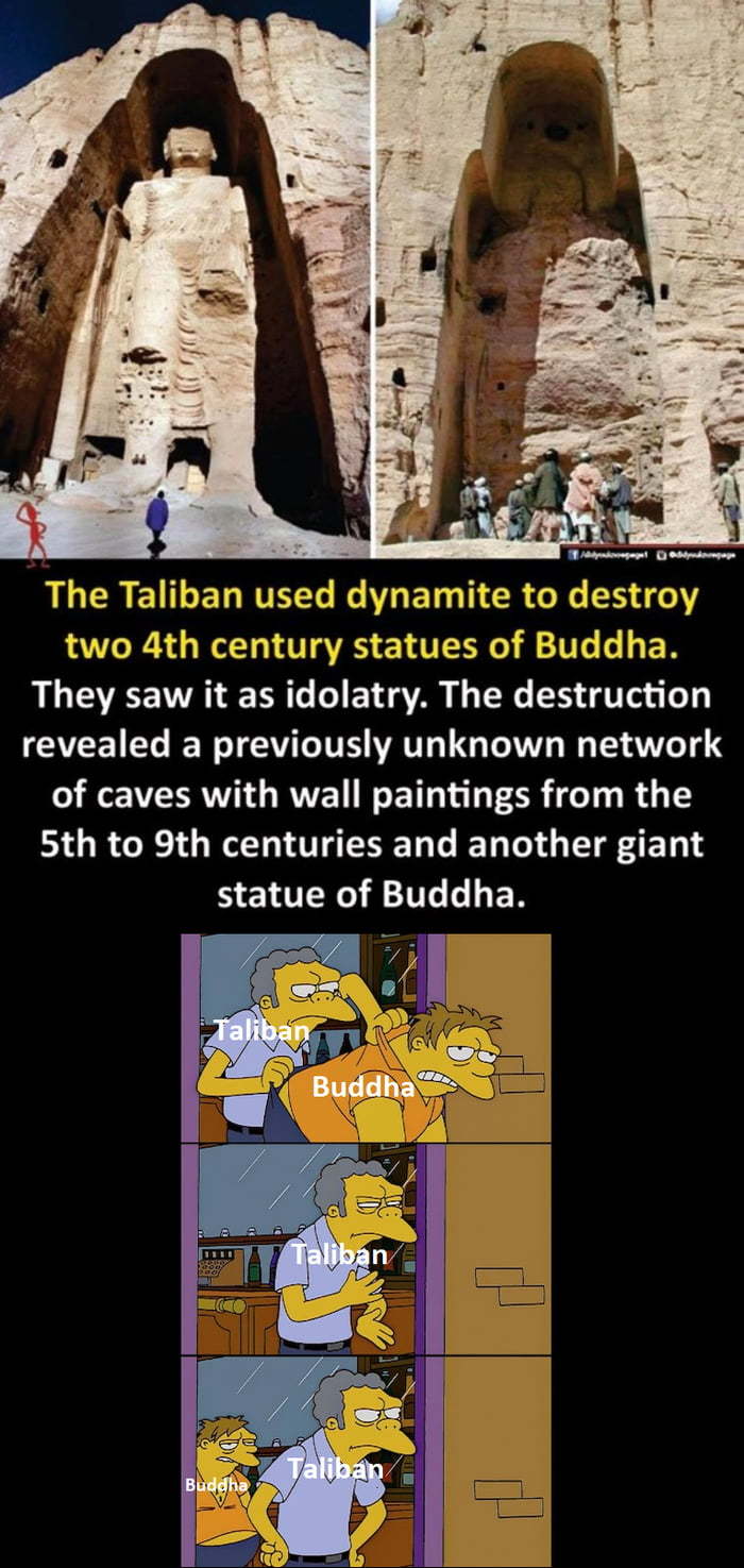 I bet there is an even bigger Buddha behind that