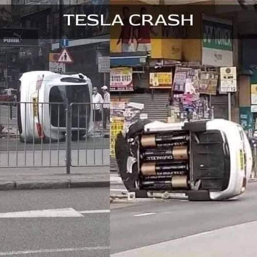 Tesla Crash