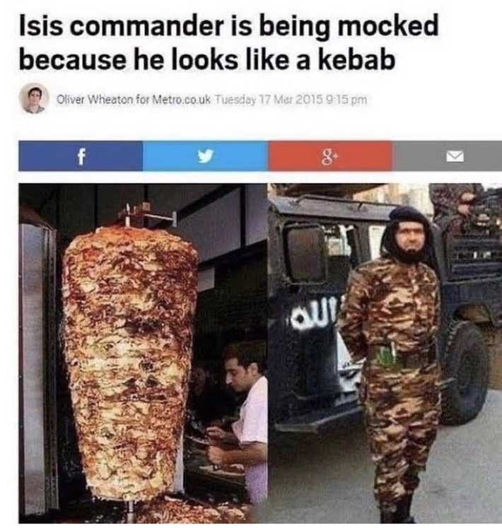 True but that's Shawarma