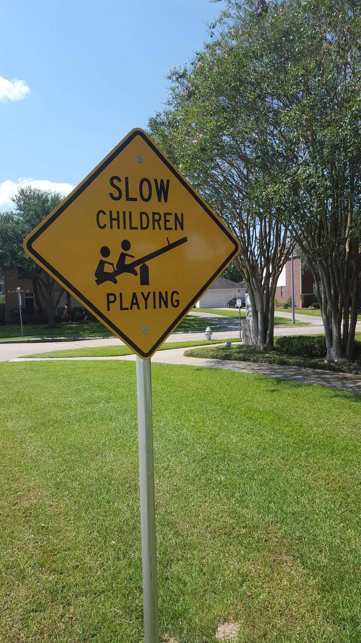 Watch your speed