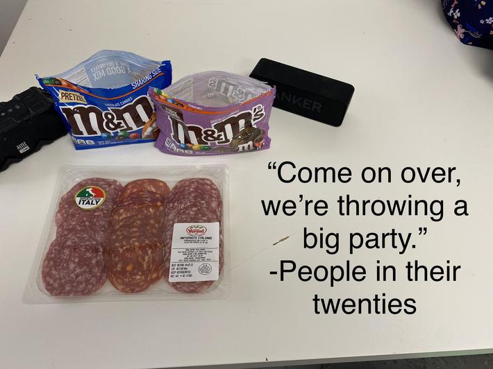 You should bring some beer though.