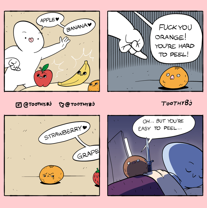 Apples to Oranges