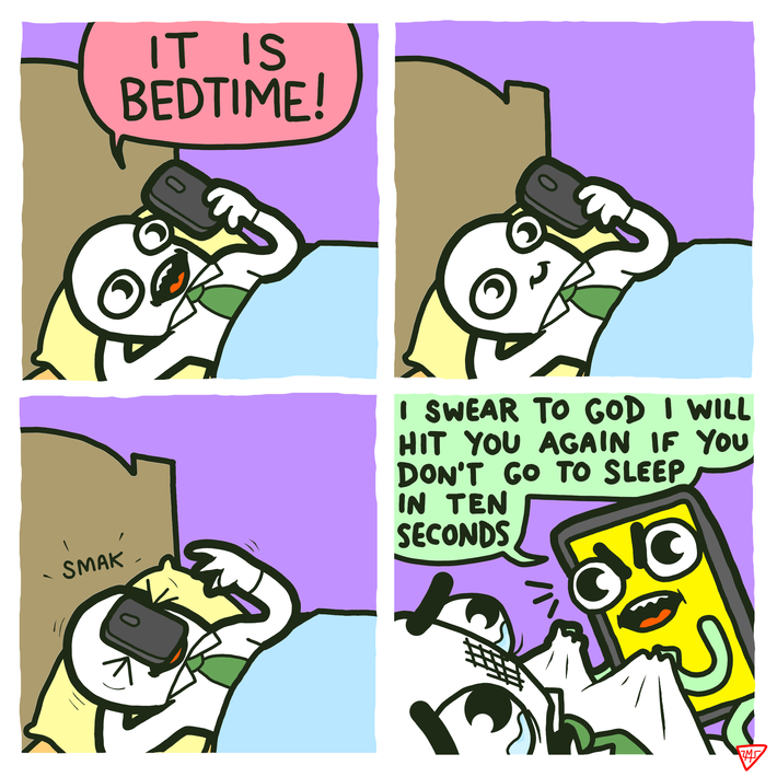 it is bedtime