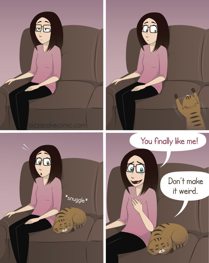 She likes me!