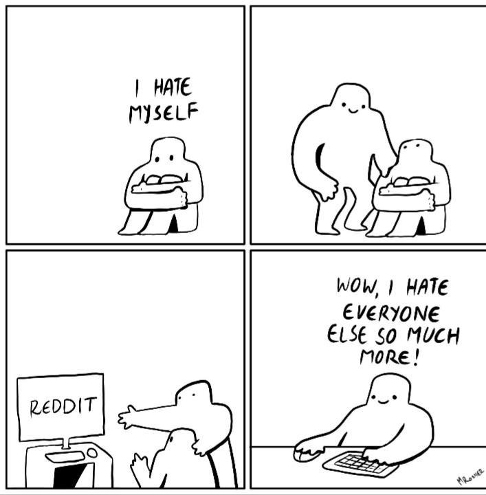 Reddit helps with your mental health