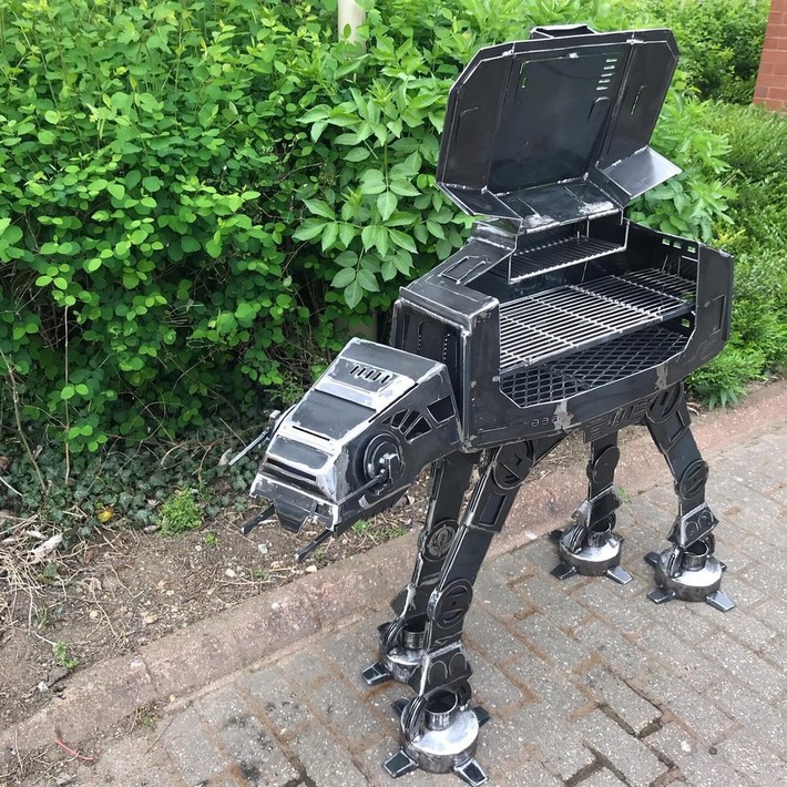 Dad will be grilling dinner At-At 7:00 pm