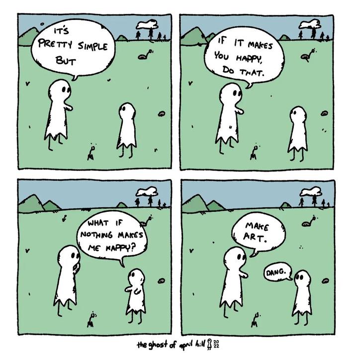Life of an Artist.• [OC]