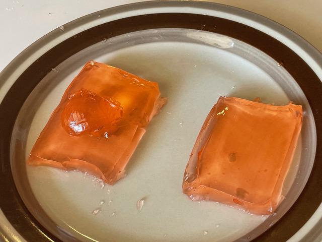 Colonoscopy tomorrow, clear liquid diet today. So I'm making myself a nice, peach jello on jello sandwich.