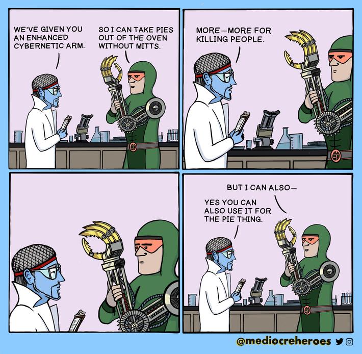 Cybernetic arm. [OC]