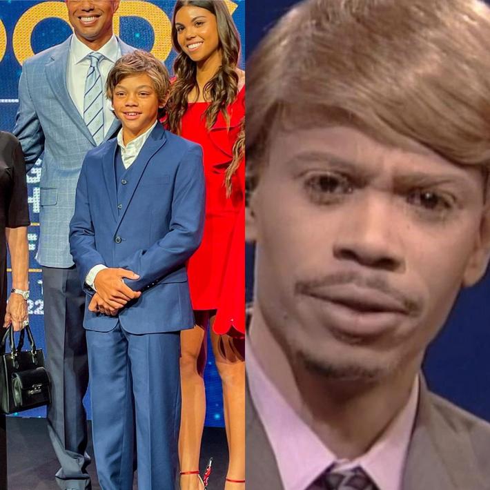 Every time I see Charlie Woods