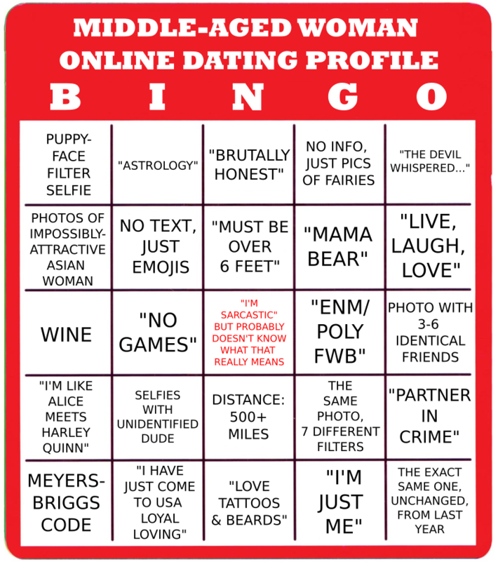 Being a dude, in your 40s, dating online