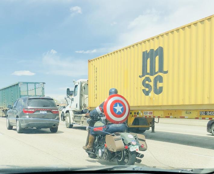 Felt extra safe on the roads today.