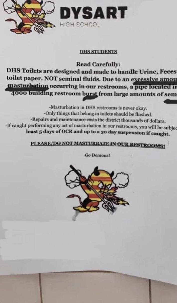 Things got too out of hand at my old high school