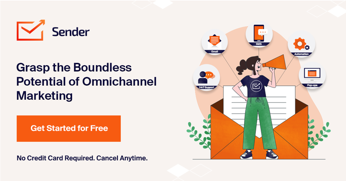 Sender’s in-built marketing tools allow you to build effective marketing campaigns with a complete arsenal of delicate features.