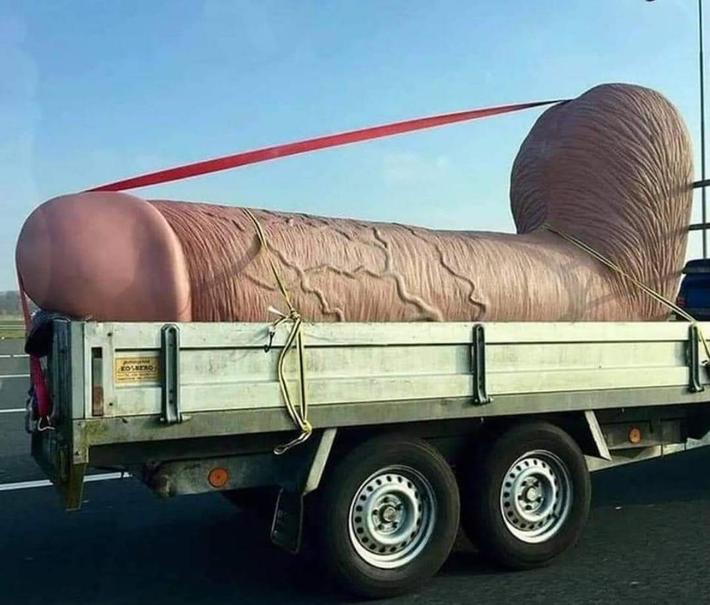 Just a truck on its way to your mom's house