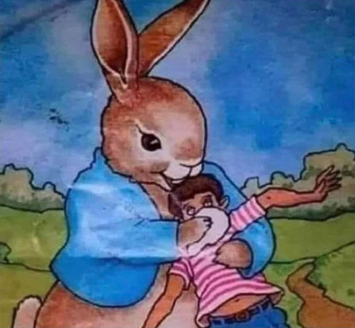 Sorry kid, I'm the ether bunny.