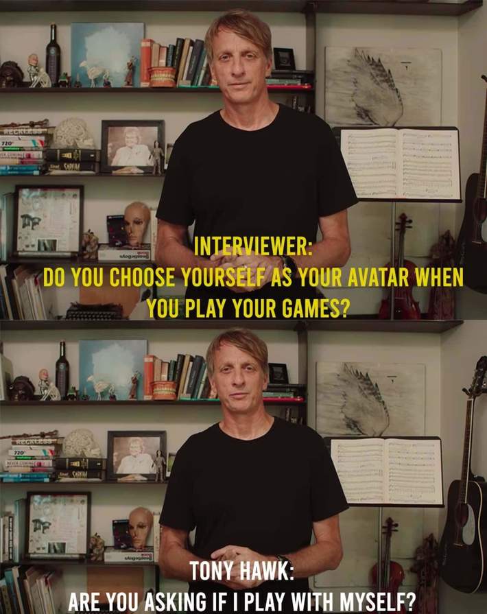 Tony Hawk is the man!
