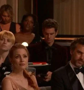 Andrew Garfield texting the other Peter Parkers to see if Will Smith slapped Chris Rock in their universes too