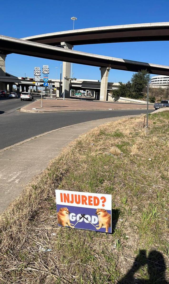 Injured? Good