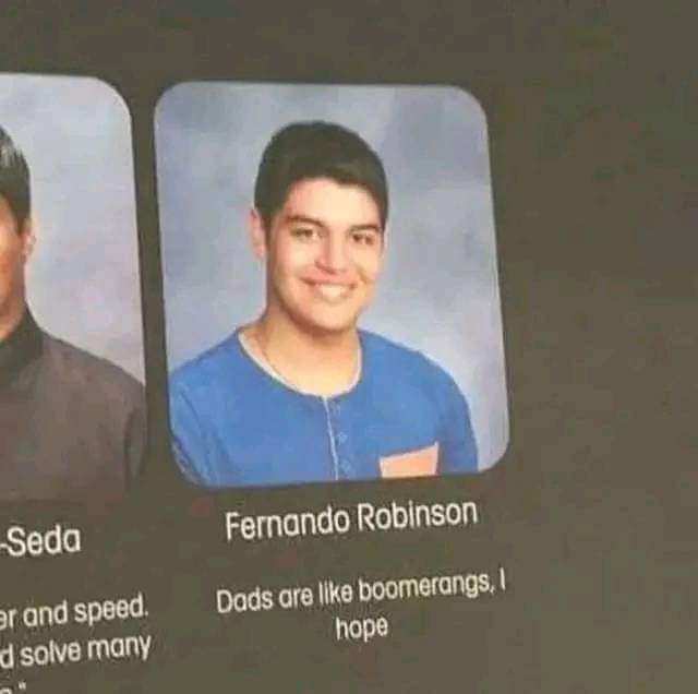 Hope he gets his wish