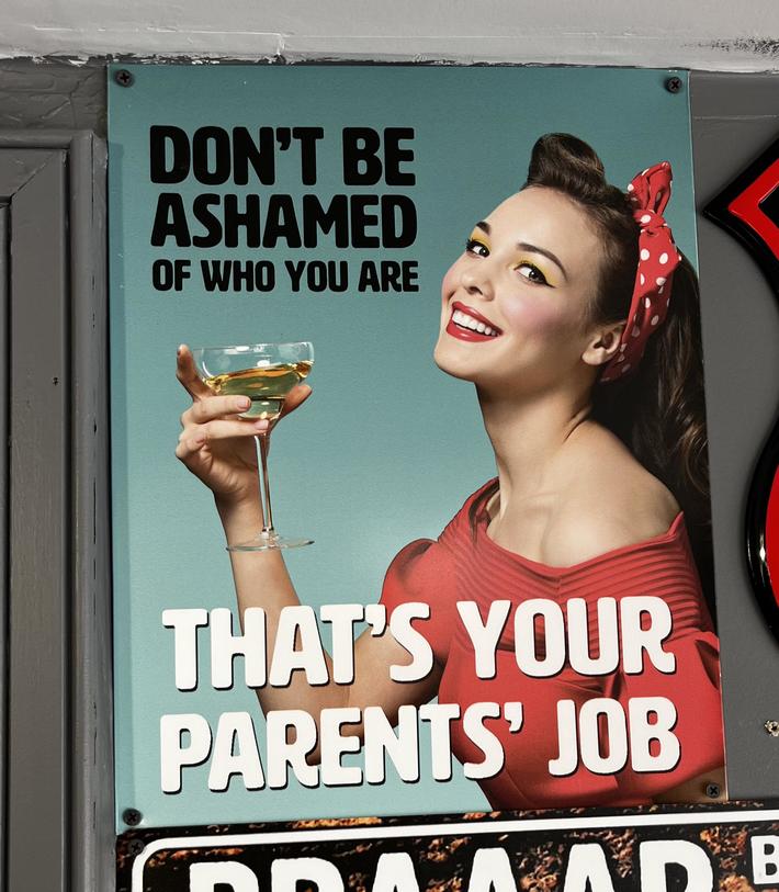 Don’t be ashamed of who you are