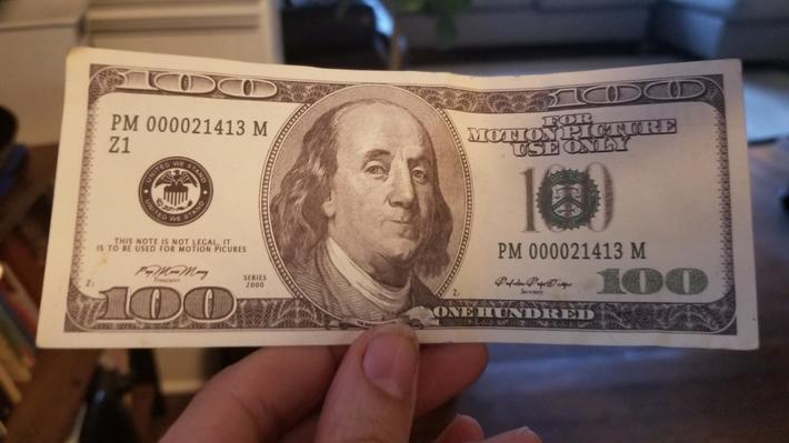 My husband pulled his car over to pick this up from the ground.