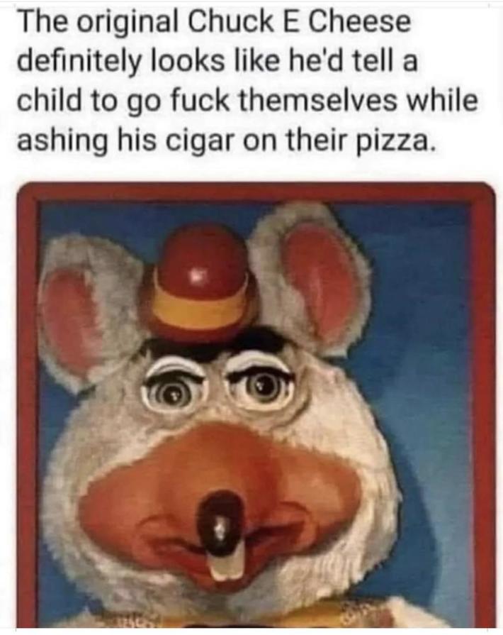 The original Chuck E. Cheese