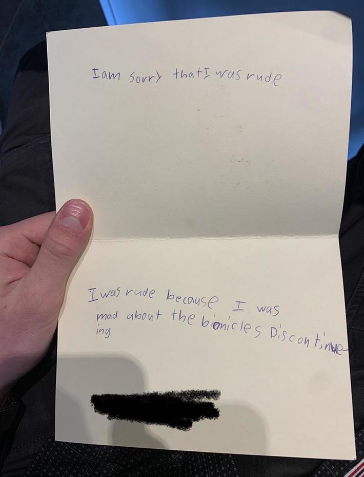 Apology letter I wrote to my mom 12 years ago