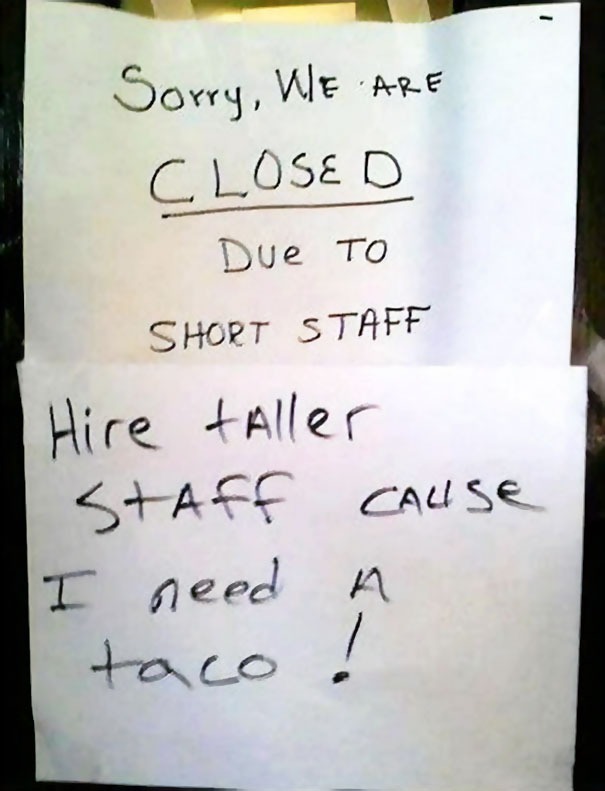 Short staff