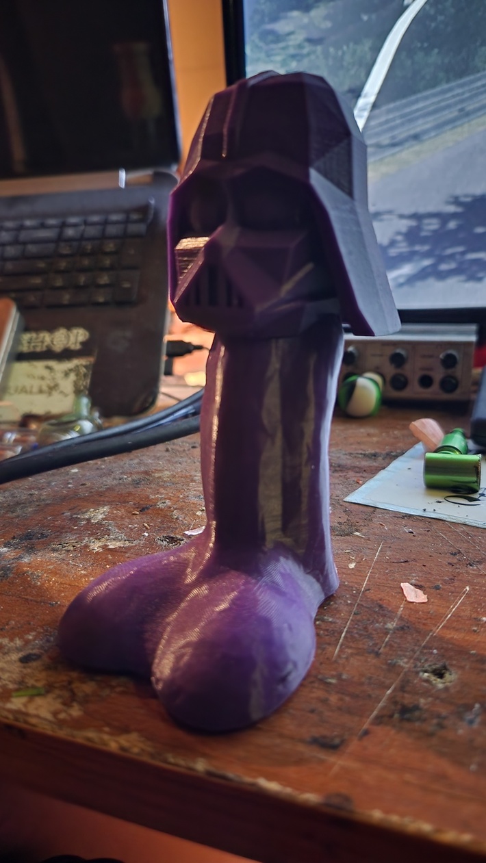 I now regret asking my friend what he made with his 3D printer