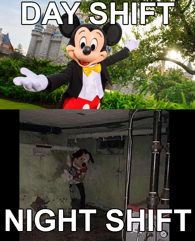 The night shift is a very different experience