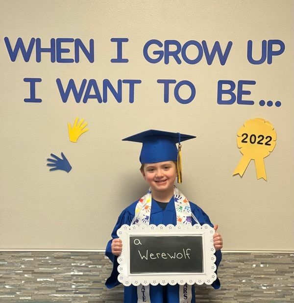 my sons pre-k graduation photo