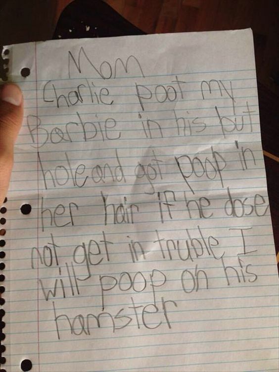 Kid will poop on hamster