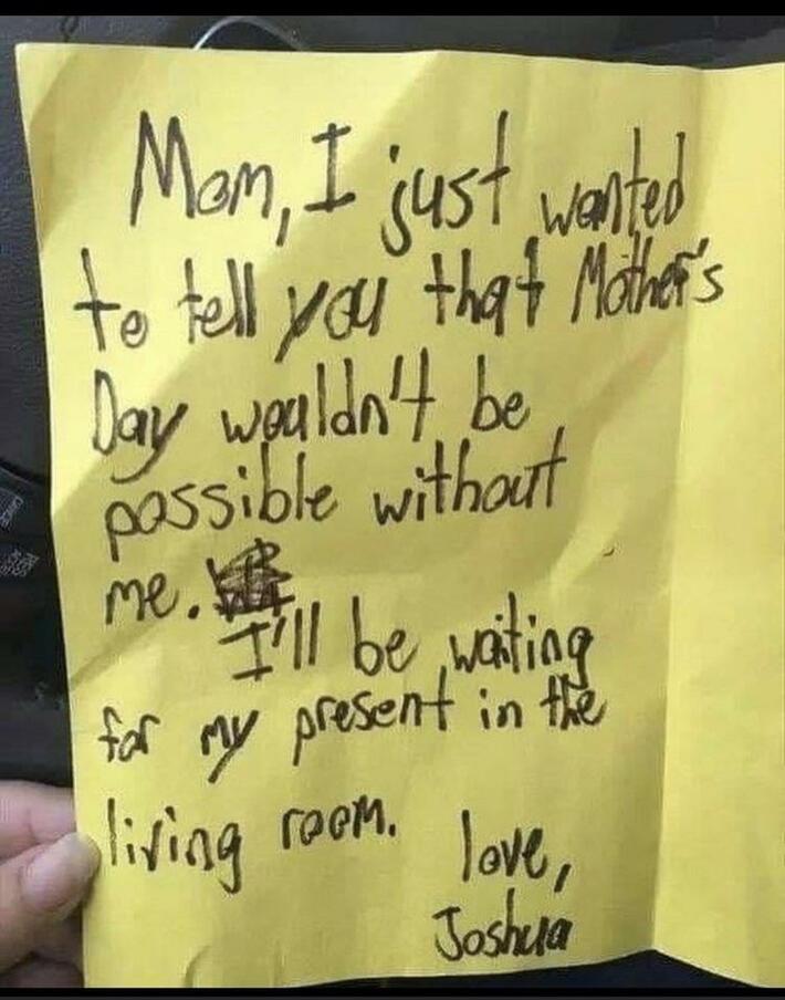 Mother’s Day isn’t really about mom.