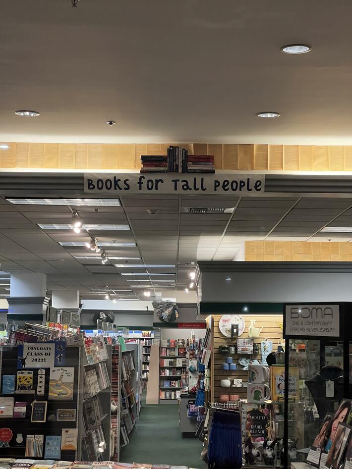 At my local bookstore