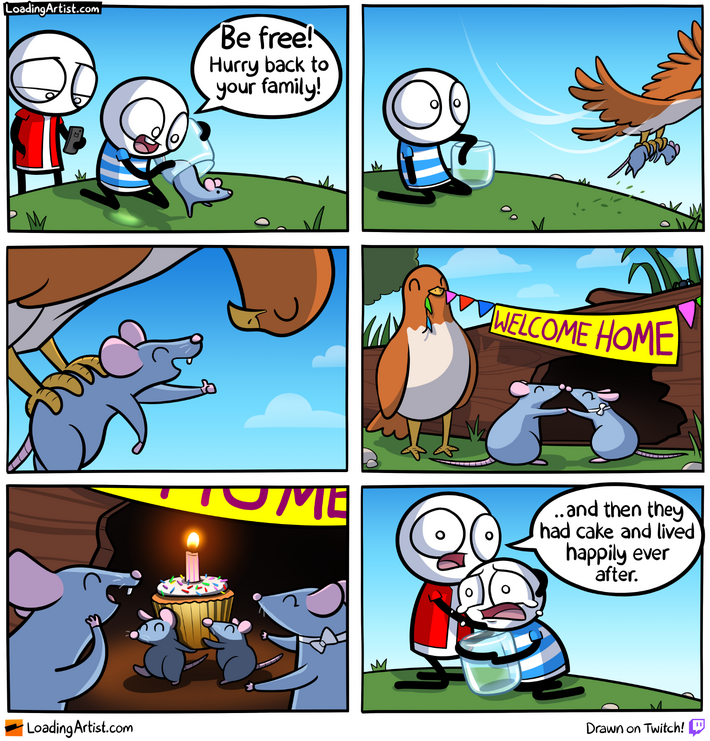 a rat's tale