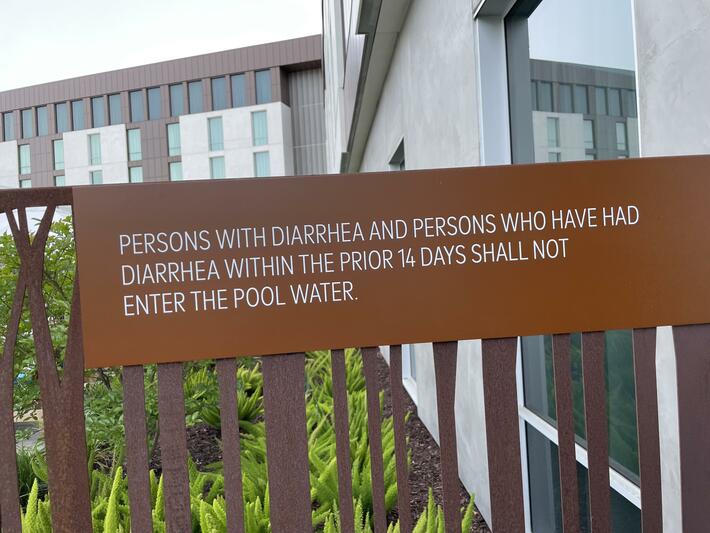 The hotel I’m staying at must have seen some shit