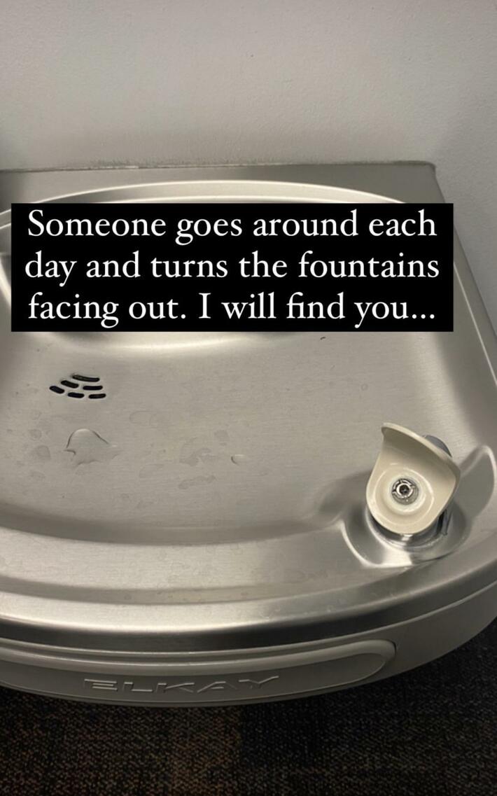 An absolute menace.