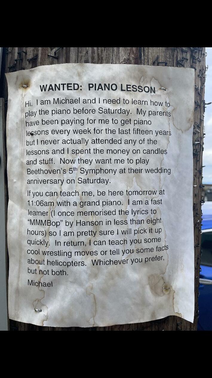 Wife found this while out for a walk.