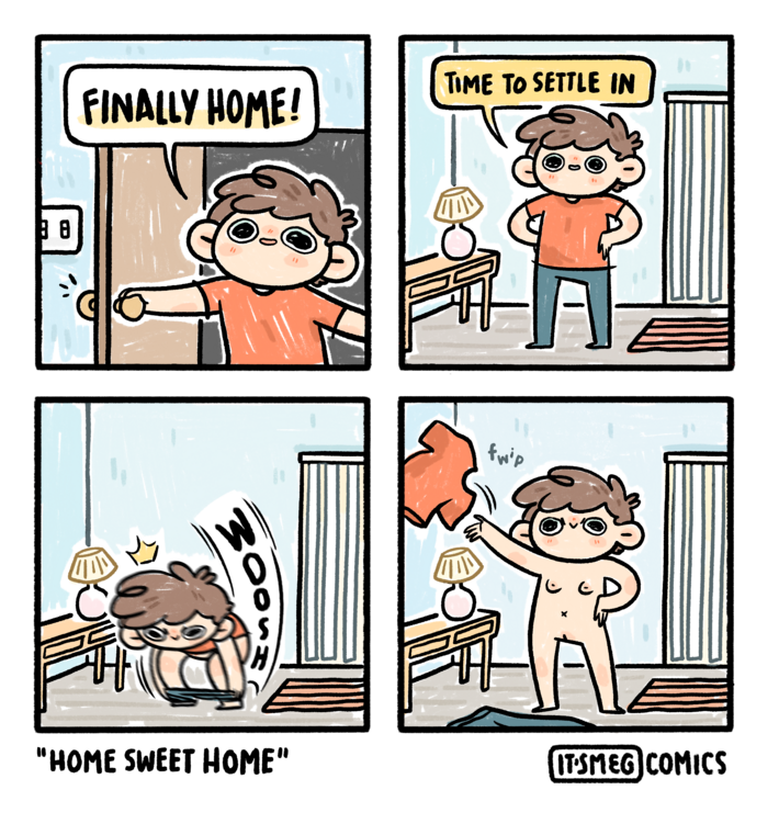 [OC] home is where the nakey is