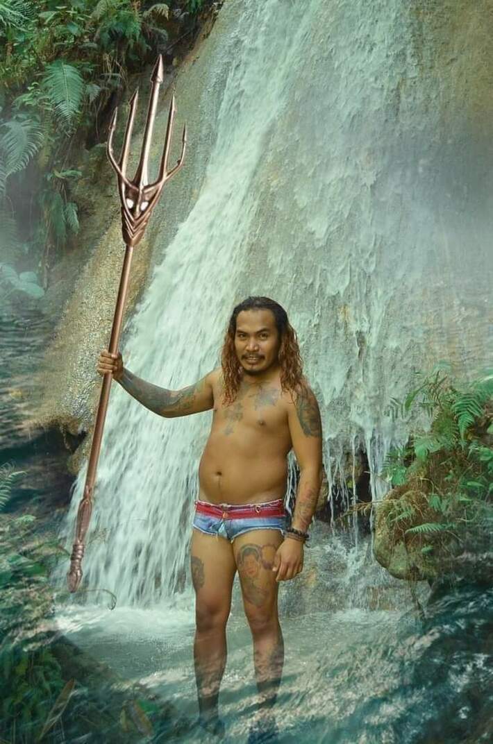 Real life Aquaman.