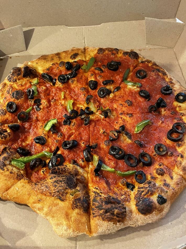 Dominos literally forgot to put cheese on my pizza…