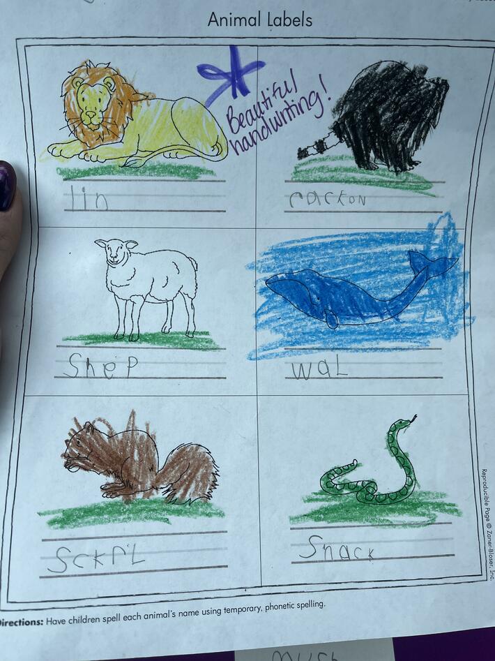 My six year old brought this home yesterday. “Sckrl” really did it for me 😆