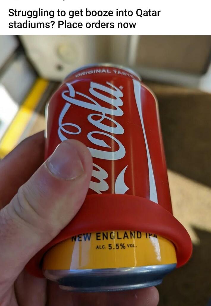 Who's gonna tell him?