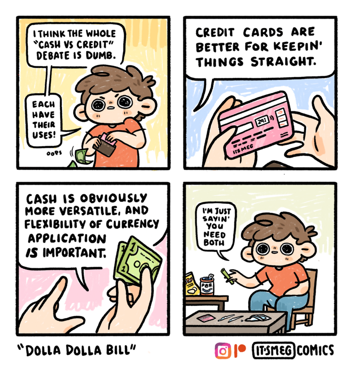 [OC] cash or credit